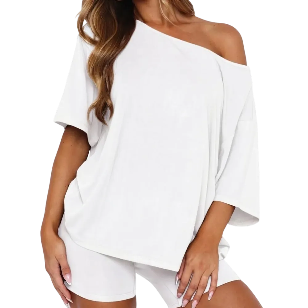 Women's Off-Shoulder Lounge Set