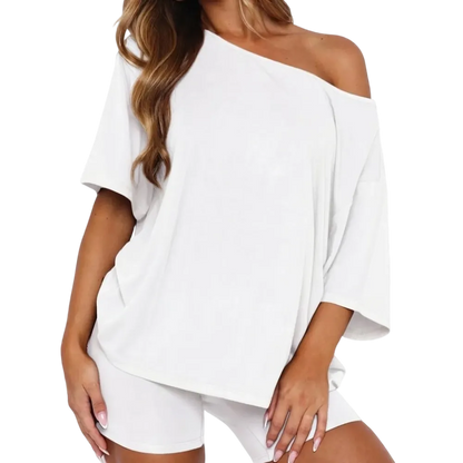 Women's Off-Shoulder Lounge Set