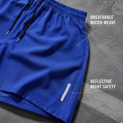 Men's Performance Shorts | Quick Dry • Lightweight • Breathable • Zipper Pockets