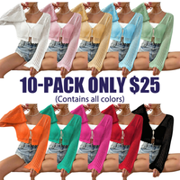 10 PACK One of Each Color
