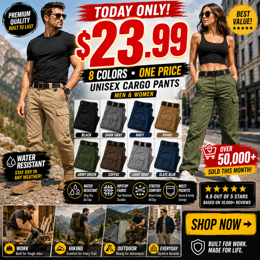 Men's Lightweight Cargo Pants – Sturdy And Durable