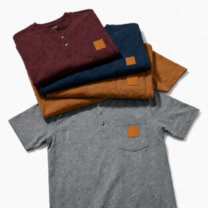 Men's Heavyweight Work Polo with pocket