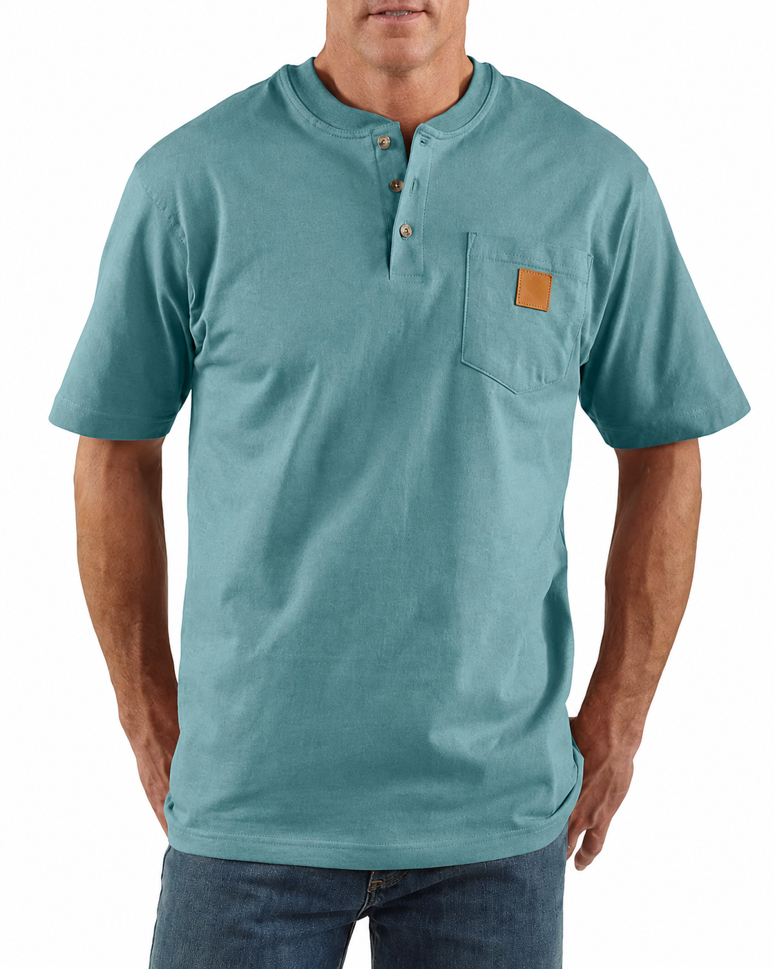 Men's Heavyweight Work Polo with pocket