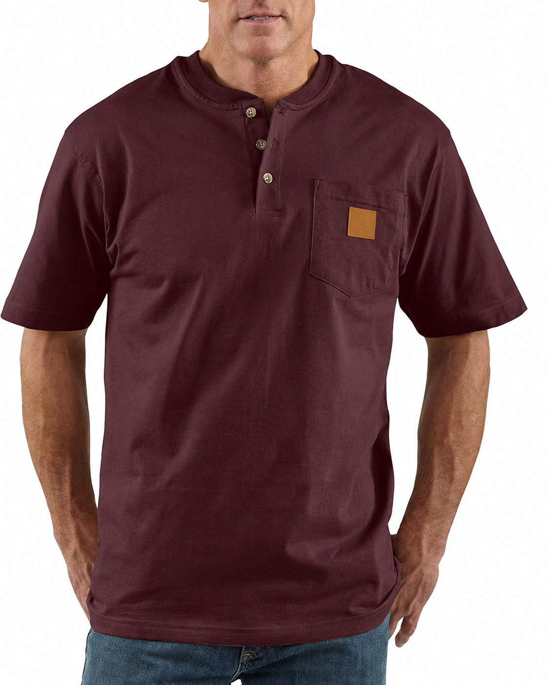 Men's Heavyweight Work Polo with pocket