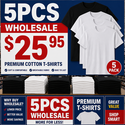 Men's Slim Fit Crew Neck Casual T-Shirts - Super Soft, Tagless, Essential Tees for Everyday Wear Breathable Streetwear