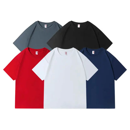 Men's Slim Fit Crew Neck Casual T-Shirts - Super Soft, Tagless, Essential Tees for Everyday Wear Breathable Streetwear