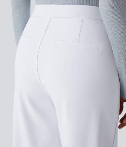 2026 NEW Limited offer🔥High Waisted Pocket Straight Leg Work Pants