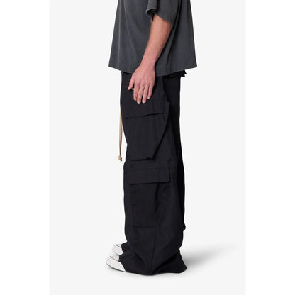 Men's Double Cargo Pants – Relaxed Fit Streetwear Baggy Utility Trousers