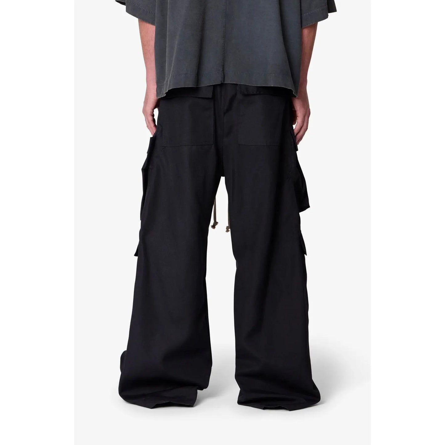 Men's Double Cargo Pants – Relaxed Fit Streetwear Baggy Utility Trousers